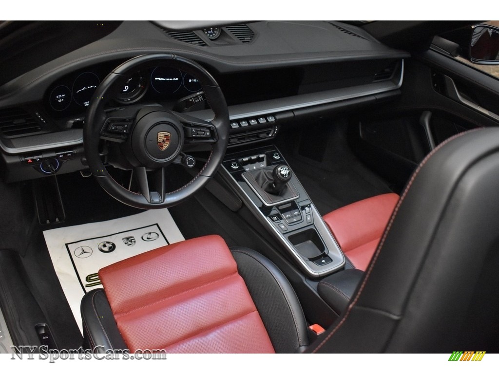 2020 911 Carrera 4S Cabriolet - Black / Black/Bordeaux Red photo #9