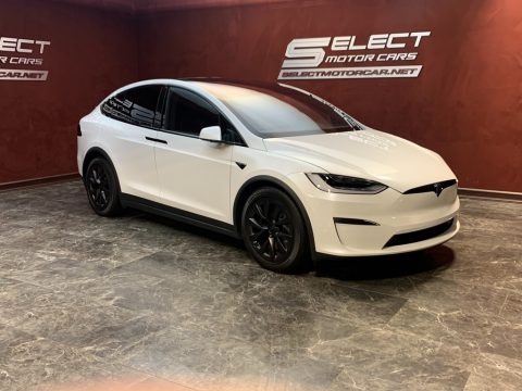Solid Black 2022 Tesla Model X Plaid