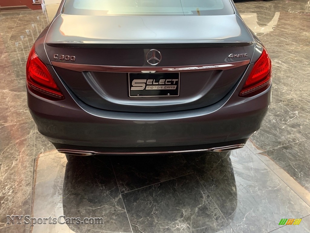 2019 C 300 4Matic Sedan - Selenite Grey Metallic / Black photo #6
