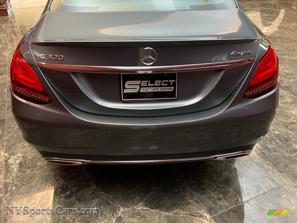 2019 C 300 4Matic Sedan - Selenite Grey Metallic / Black photo #5
