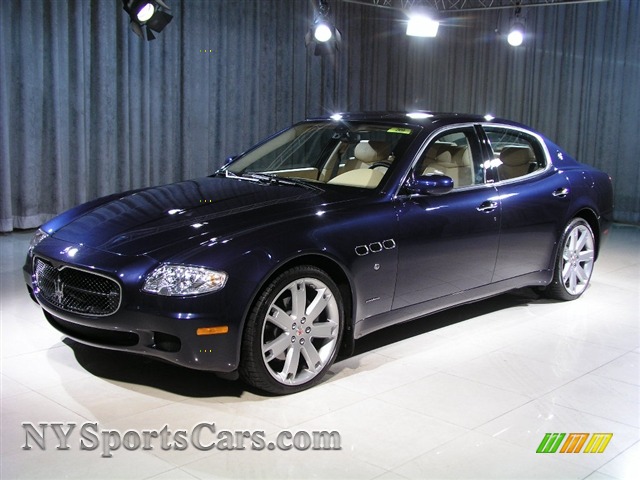2007 Maserati Quattroporte Sport Gt Duoselect In Blue Nettuno 2007 Maserati Quattroporte Sport Gt Duoselect In Blue Nettuno 028691