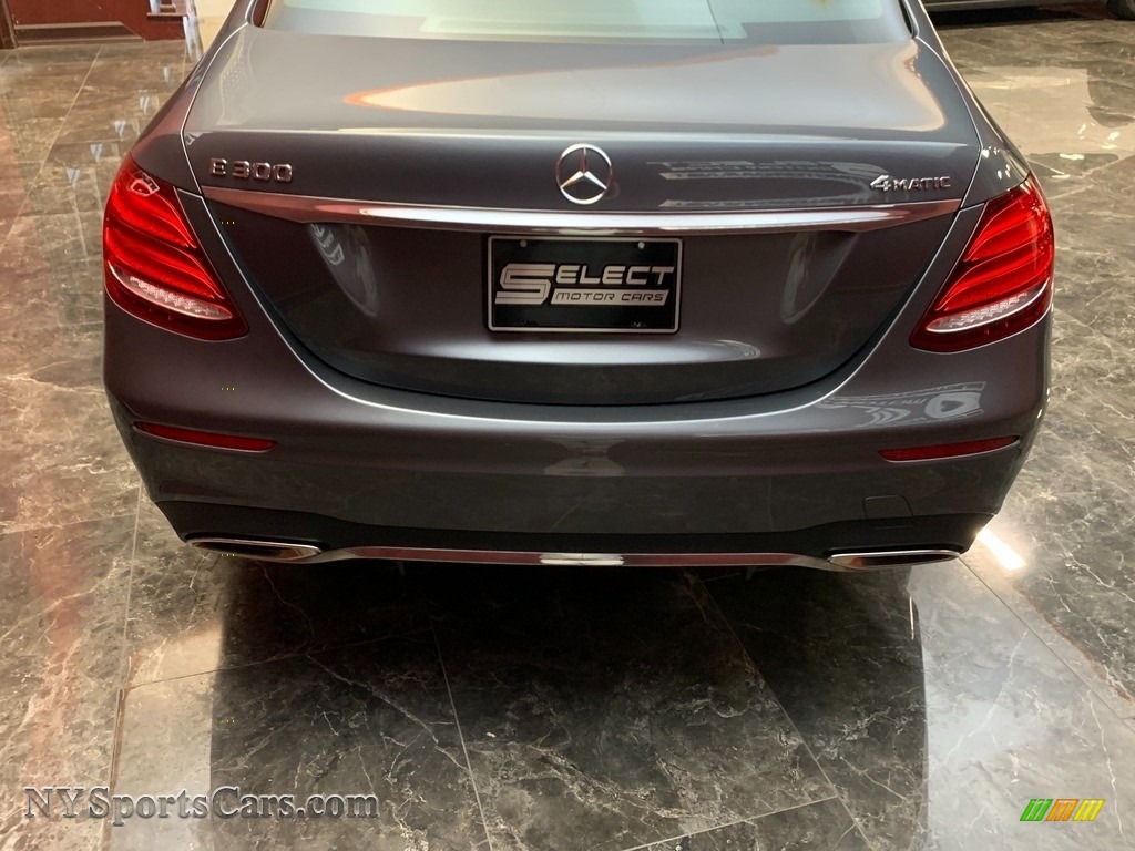 2019 E 300 4Matic Sedan - Selenite Grey Metallic / Nut Brown/Black photo #5