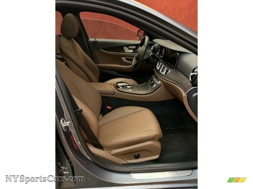 2019 E 300 4Matic Sedan - Selenite Grey Metallic / Nut Brown/Black photo #13