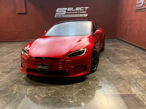 Red Multi-Coat 2022 Tesla Model S AWD