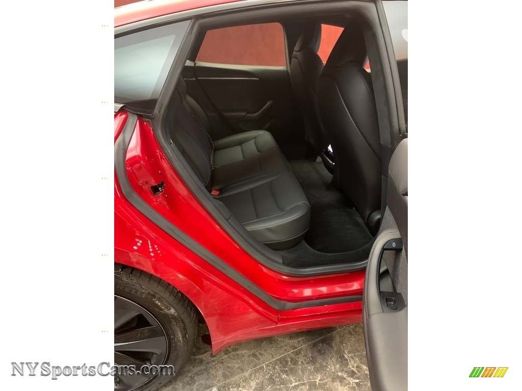 2022 Model S AWD - Red Multi-Coat / Black photo #9