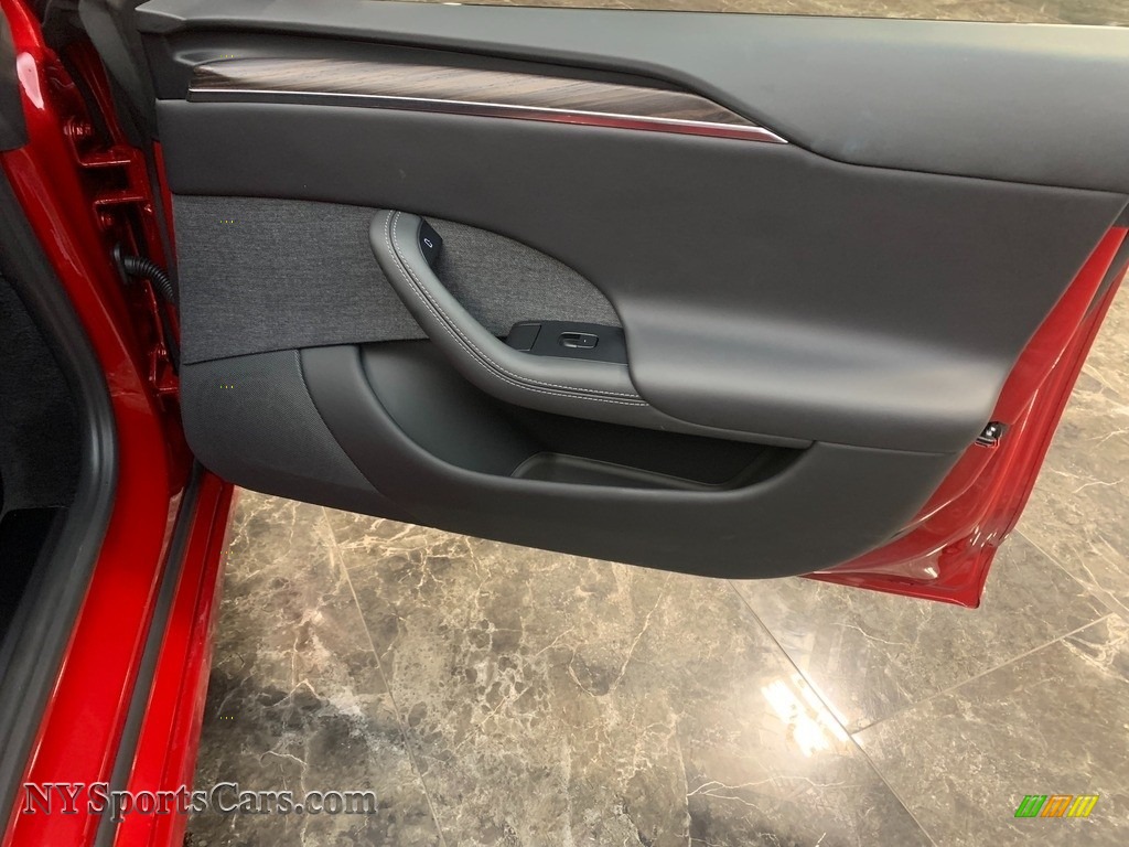 2022 Model S AWD - Red Multi-Coat / Black photo #10