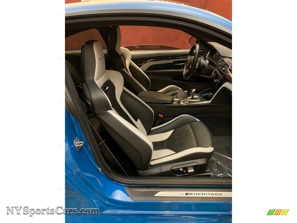 2020 M4 Heritage Edition Coupe - Laguna Seca Blue / Black/Silverstone photo #13