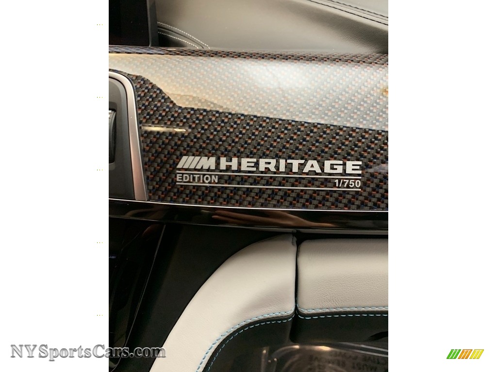 2020 M4 Heritage Edition Coupe - Laguna Seca Blue / Black/Silverstone photo #16