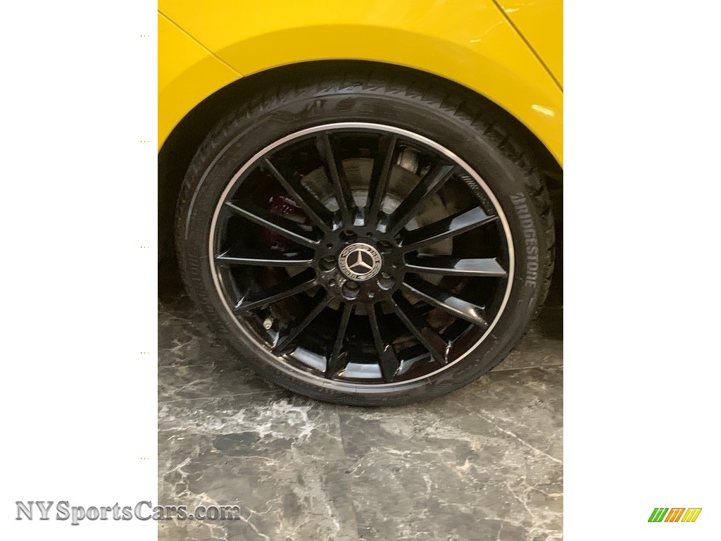 2020 CLA 250 Coupe - Sun Yellow / Black photo #7