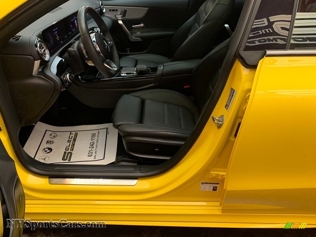2020 CLA 250 Coupe - Sun Yellow / Black photo #10