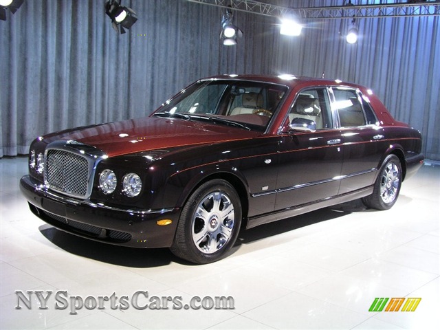 2005 Bentley Arnage R Mulliner In Burgundy Black Velvet