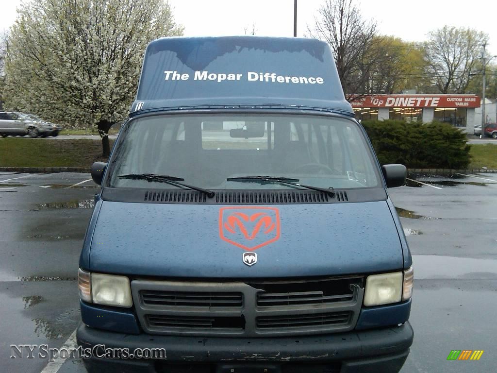 1995 Dodge Ram Van 3500 Cargo In Parade Blue Metallic