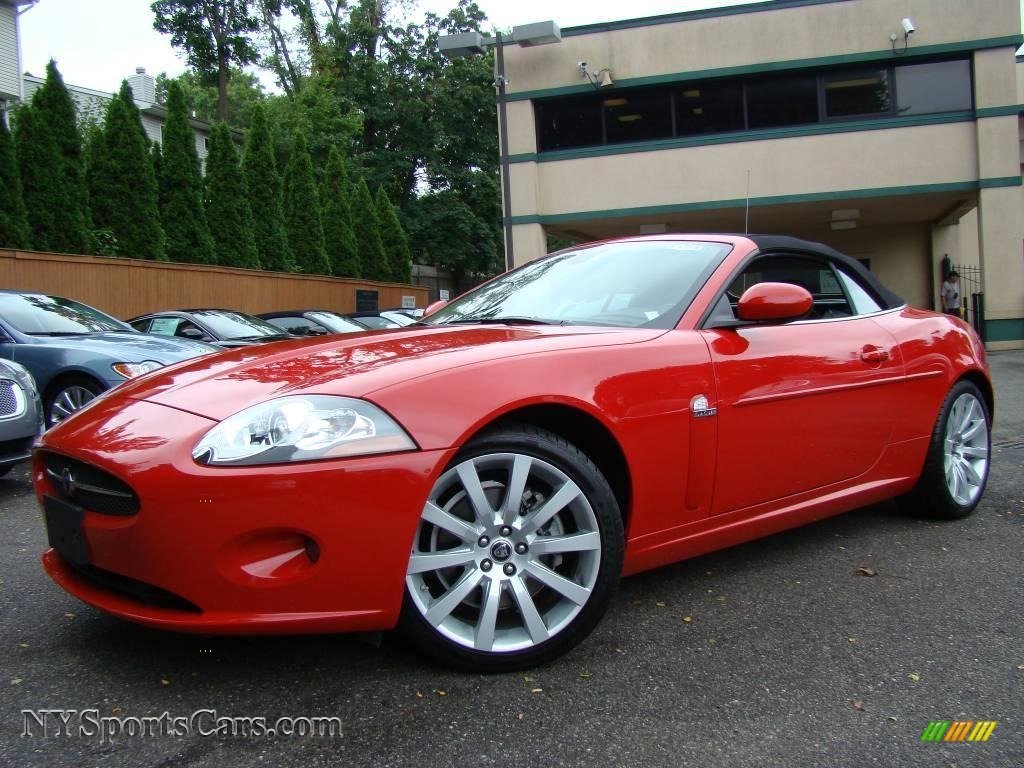 Salsa Red / Charcoal Jaguar XK XK8 Convertible