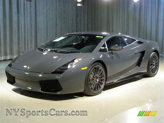 Grigio Telesto / Black Lamborghini Gallardo Superleggera