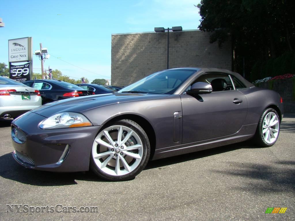 2010 Jaguar XK XKR Convertible in Pearl Grey Metallic - B32878