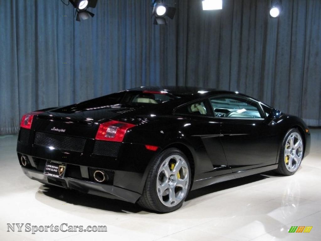 2004 Gallardo Coupe - Nero Noctis (Black) / Beige photo #18