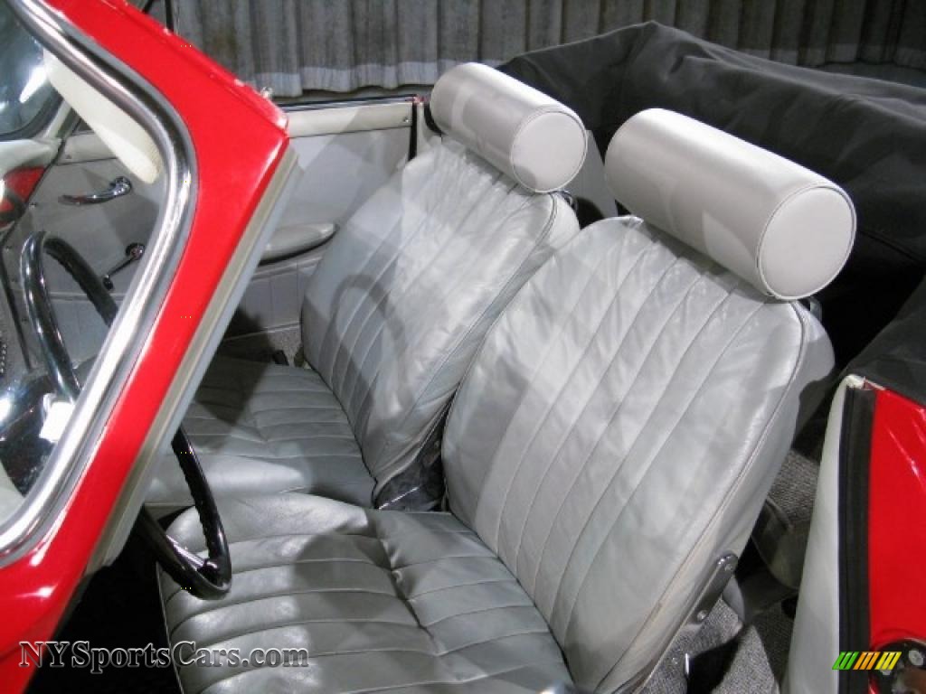 1965 356 SC Cabriolet - Signal Red / Grey photo #5