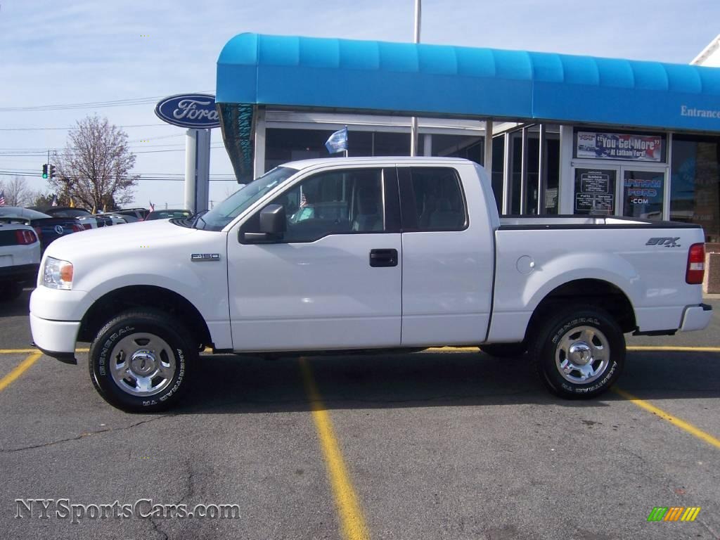 2008 Ford F150 Stx Supercab 4x4 In Oxford White A14940