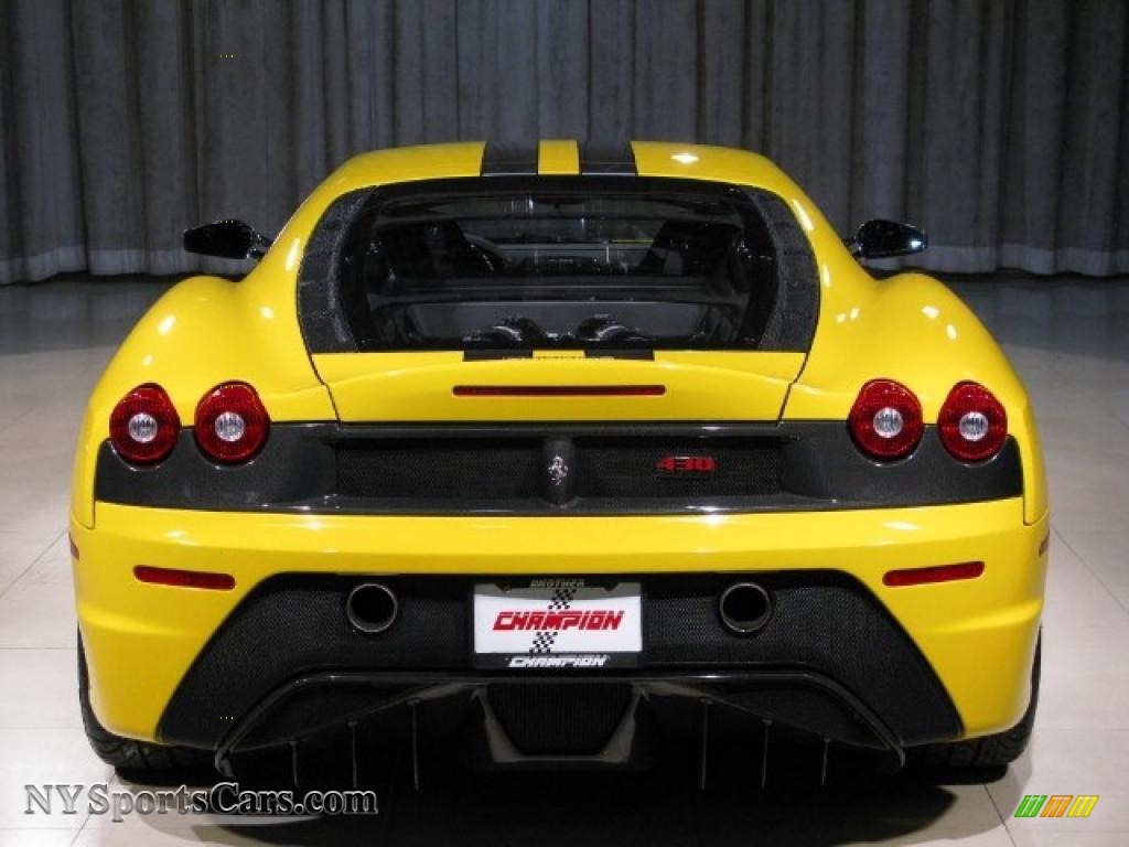 2009 F430 Scuderia Coupe - Yellow / Black photo #17