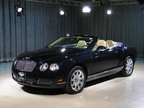 2007 Bentley Continental GTC  in Dark Sapphire