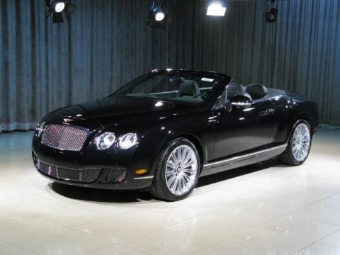 2010 Bentley Continental GTC Speed in Onyx Black