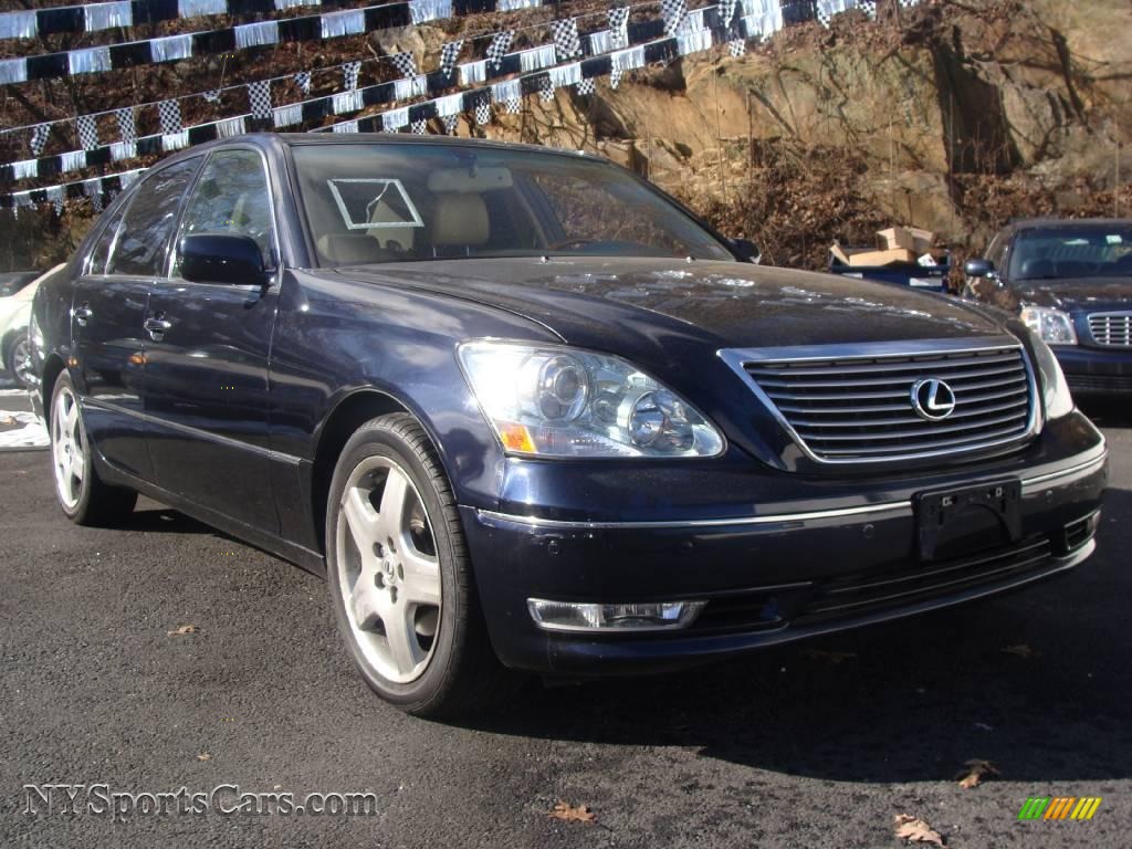 2005 LS 430 Sedan - Blue Onyx Pearl / Cashmere photo #1