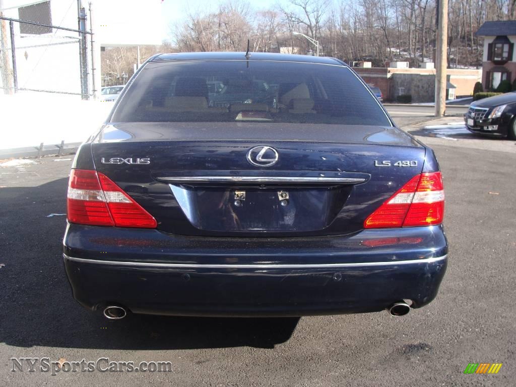 2005 LS 430 Sedan - Blue Onyx Pearl / Cashmere photo #5