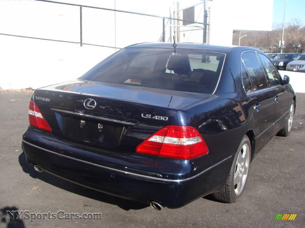2005 LS 430 Sedan - Blue Onyx Pearl / Cashmere photo #6