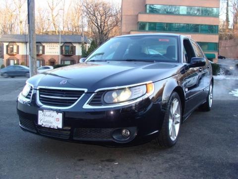 Jet Black Metallic 2008 Saab 9-5 2.3T Sedan