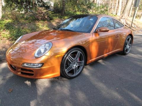 2007 Porsche 911 Targa 4S in Nordic Gold Metallic