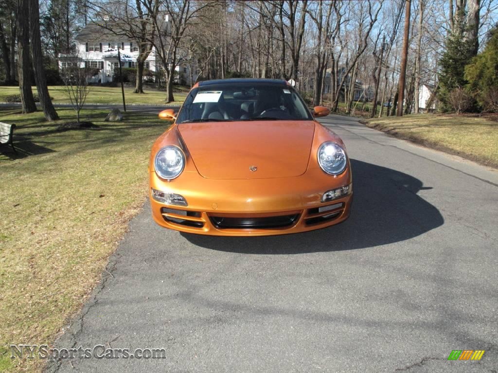 2007 911 Targa 4S - Nordic Gold Metallic / Black photo #2