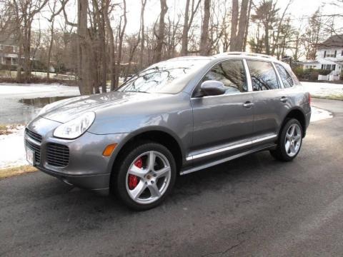 2006 Porsche Cayenne Turbo S in Titanium Metallic