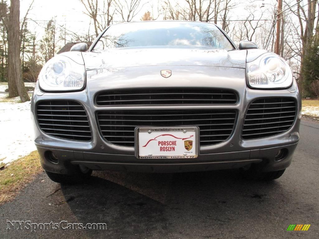 2006 Cayenne Turbo S - Titanium Metallic / Havanna/Sand Beige photo #9