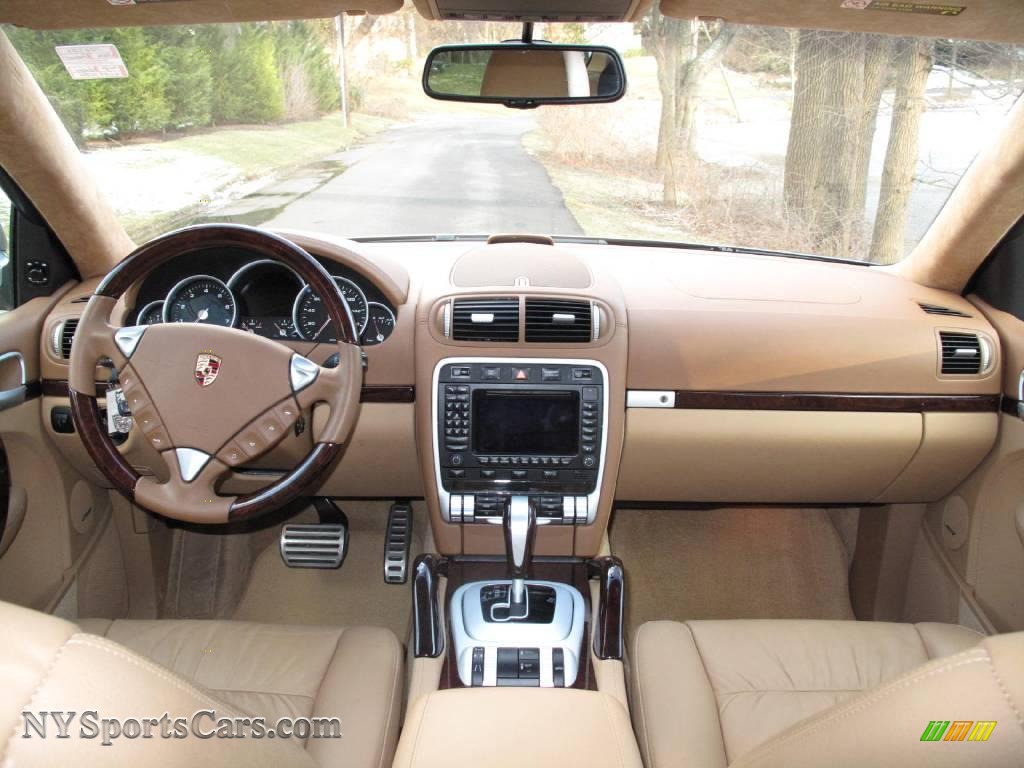 2006 Cayenne Turbo S - Titanium Metallic / Havanna/Sand Beige photo #19