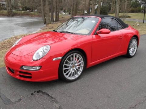 2005 Porsche 911 Carrera S Cabriolet in Guards Red