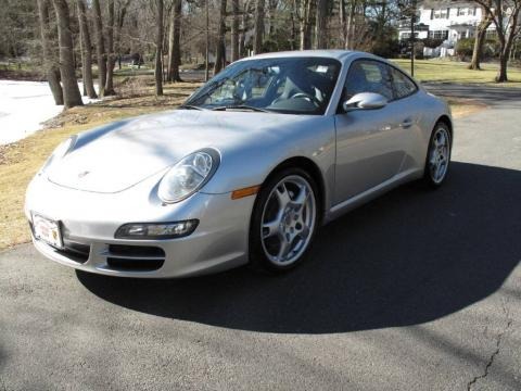2005 Porsche 911 Carrera Coupe in Arctic Silver Metallic