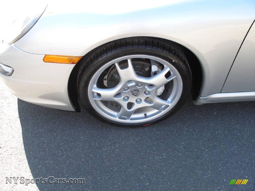2005 911 Carrera Coupe - Arctic Silver Metallic / Black photo #9