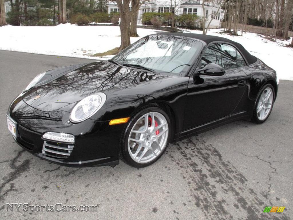 Black / Black Porsche 911 Carrera 4S Cabriolet Black / Black Porsche 911 Carrera 4S Cabriolet