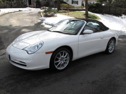 2004 Porsche 911 Carrera Cabriolet in Carrara White