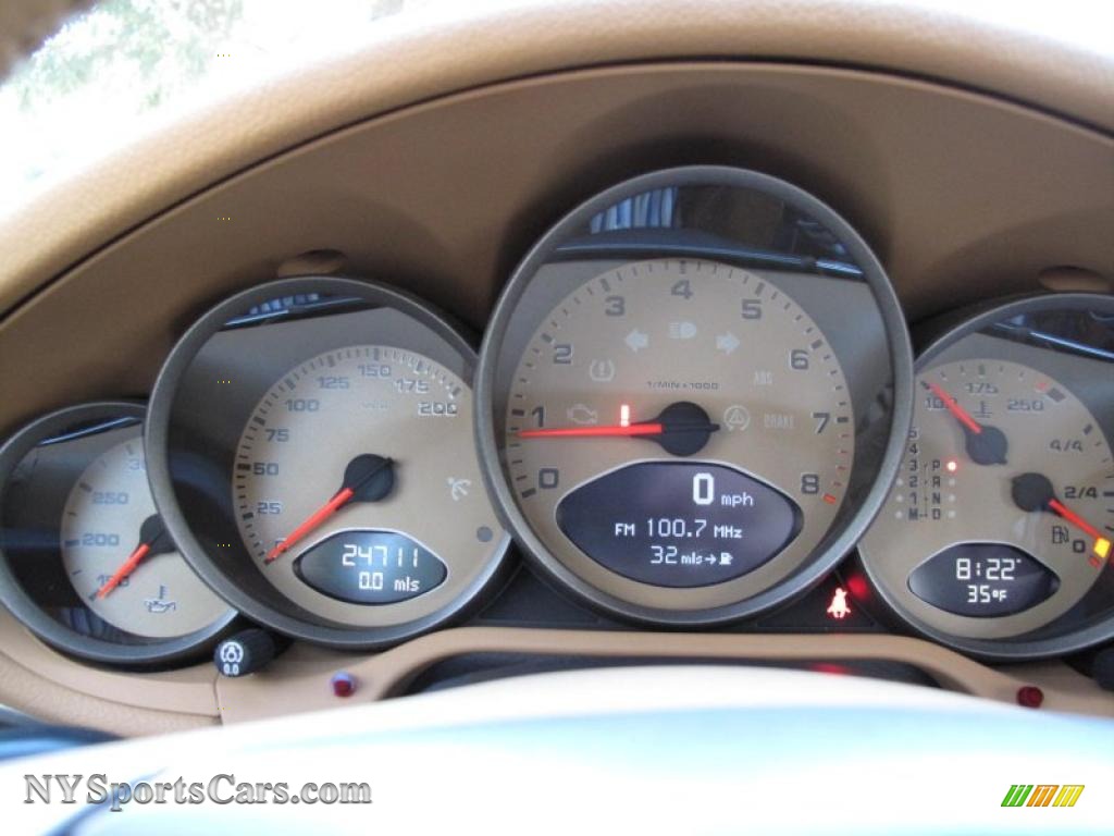 2006 911 Carrera S Cabriolet - Midnight Blue Metallic / Sand Beige photo #17