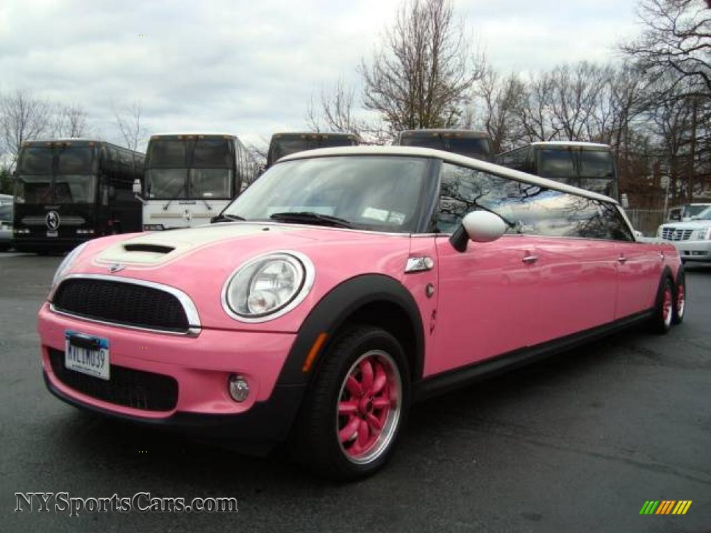 pink mini limo