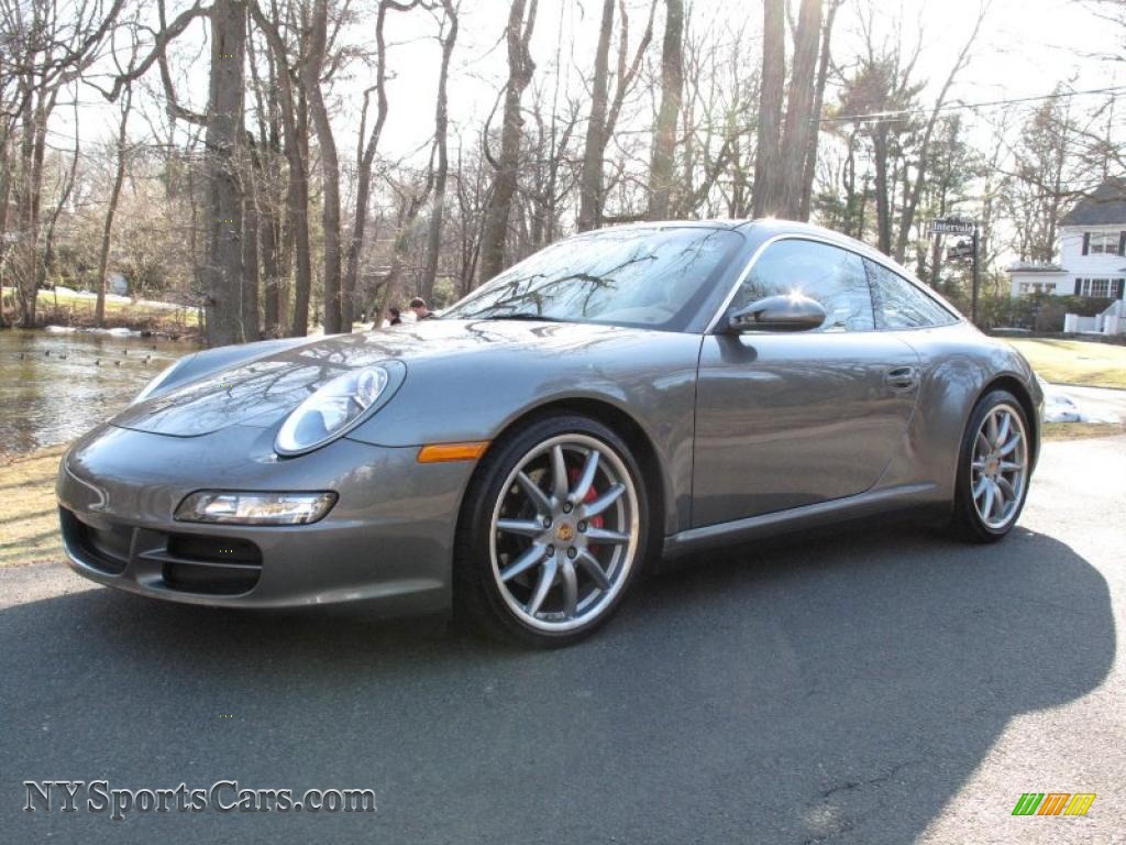 2007 911 Targa 4S - Meteor Grey Metallic / Natural Leather Brown photo #9