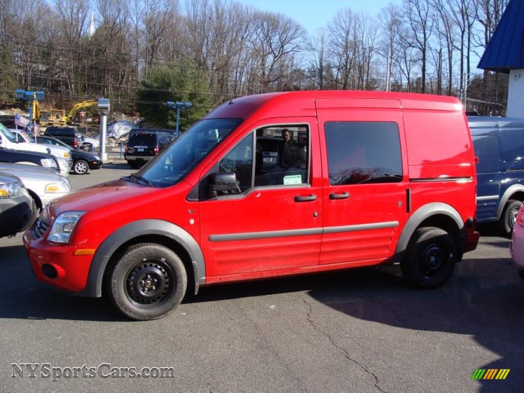 2010 Ford Transit Connect XLT Cargo Van in Torch Red photo 4 029756