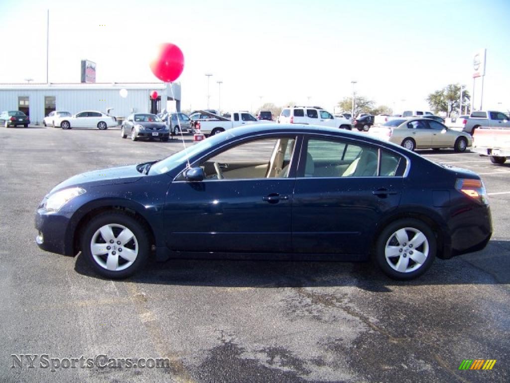 2007 Nissan Altima 2 5 S In Majestic Blue Metallic 209611