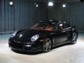 Porsche 911 Turbo Coupe Basalt Black Metallic photo #1