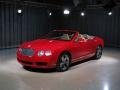 Bentley Continental GTC  in St. James Red