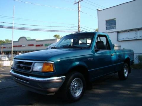 Cayman Green Metallic 1997 Ford Ranger XL Regular Cab Cayman Green Metallic 1997 Ford Ranger XL Regular Cab