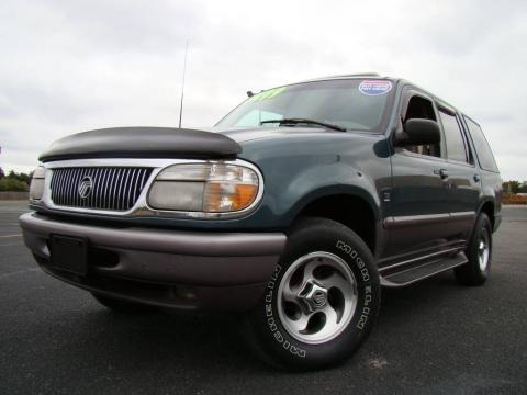 Medium Willow Green Metallic 1997 Mercury Mountaineer Medium Willow Green Metallic 1997 Mercury Mountaineer