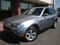 BMW X3 3.0si in Silver Grey Metallic