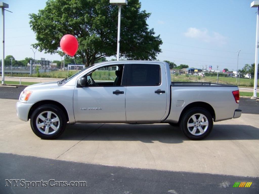 2008 Nissan Titan Se Crew Cab In Radiant Silver 340624